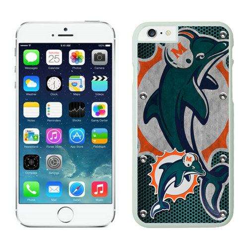 Miami Dolphins iPhone 6 Plus Cases White5