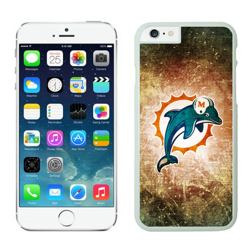 Miami Dolphins iPhone 6 Plus Cases White8