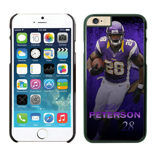 Minnesota Vikings iPhone 6 Plus Cases Black