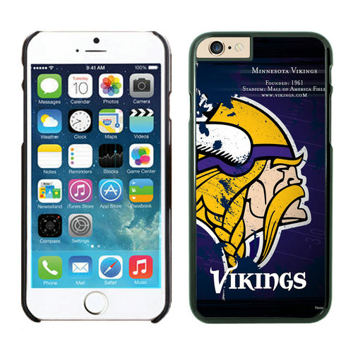 Minnesota Vikings iPhone 6 Plus Cases Black18