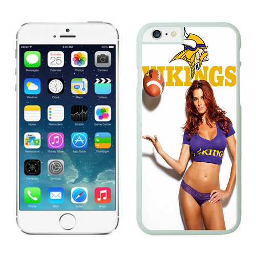 Minnesota Vikings iPhone 6 Cases White13 - Click Image to Close