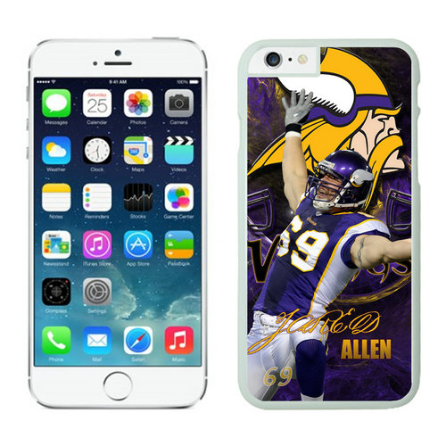 Minnesota Vikings iPhone 6 Cases White17 - Click Image to Close