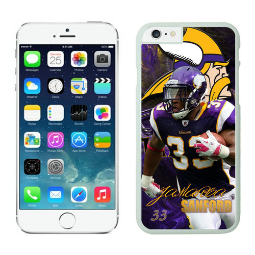 Minnesota Vikings iPhone 6 Plus Cases White18