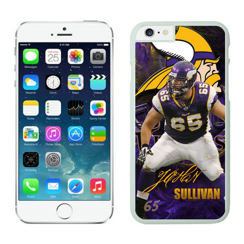 Minnesota Vikings iPhone 6 Plus Cases White19 - Click Image to Close