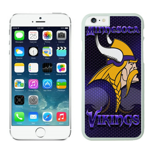 Minnesota Vikings iPhone 6 Plus Cases White29 - Click Image to Close