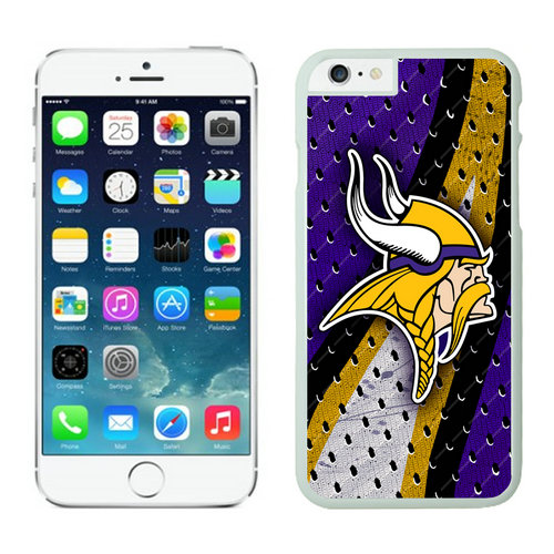 Minnesota Vikings iPhone 6 Cases White34 - Click Image to Close