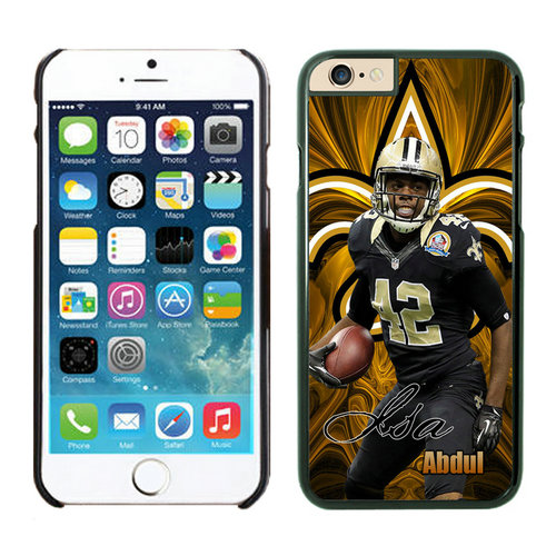 New Orleans Saints iPhone 6 Plus Cases Black23