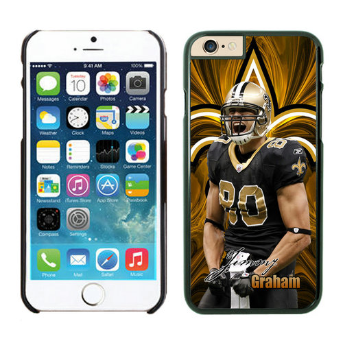 New Orleans Saints iPhone 6 Cases Black26