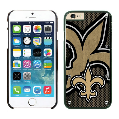 New Orleans Saints iPhone 6 Plus Cases Black43