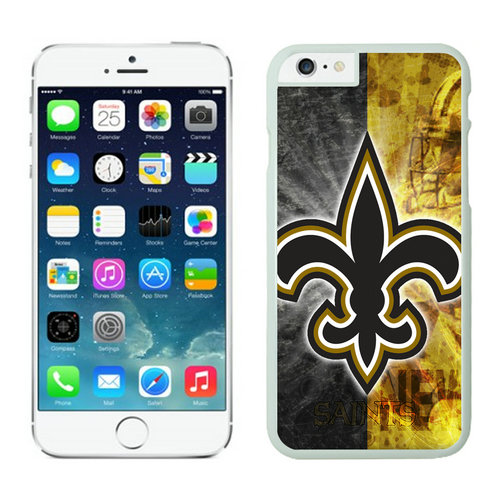 New Orleans Saints iPhone 6 Plus Cases White13 - Click Image to Close