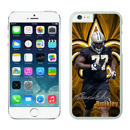 New Orleans Saints iPhone 6 Plus Cases White2 - Click Image to Close