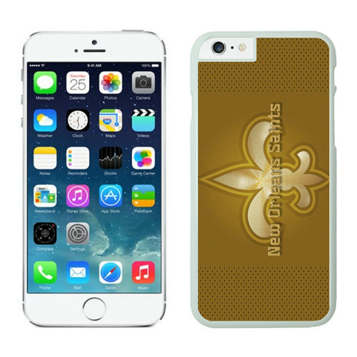 New Orleans Saints iPhone 6 Plus Cases White27