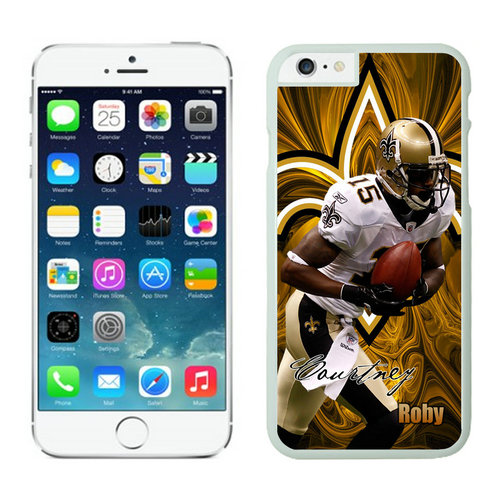 New Orleans Saints iPhone 6 Plus Cases White4 - Click Image to Close