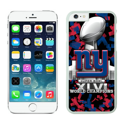 New York Giants iPhone 6 Plus Cases White18