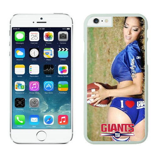 New York Giants iPhone 6 Plus Cases White2