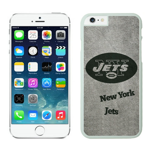 New York Jets iPhone 6 Plus Cases White3 - Click Image to Close