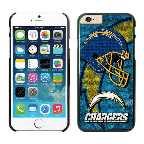 San Diego Chargers iPhone 6 Plus Cases Black