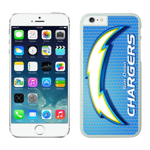 San Diego Chargers iPhone 6 Cases White