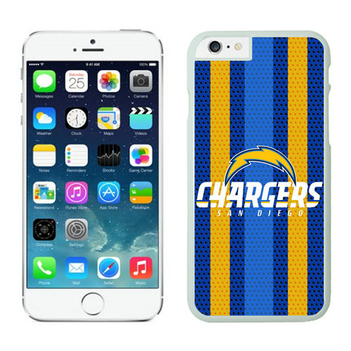 San Diego Chargers iPhone 6 Plus Cases White48