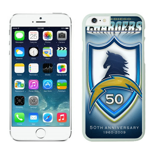 San Diego Chargers iPhone 6 Cases White8 - Click Image to Close