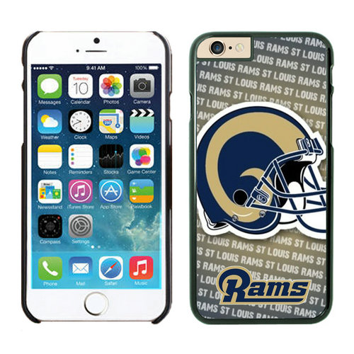St.Louis Rams iPhone 6 Cases Black37