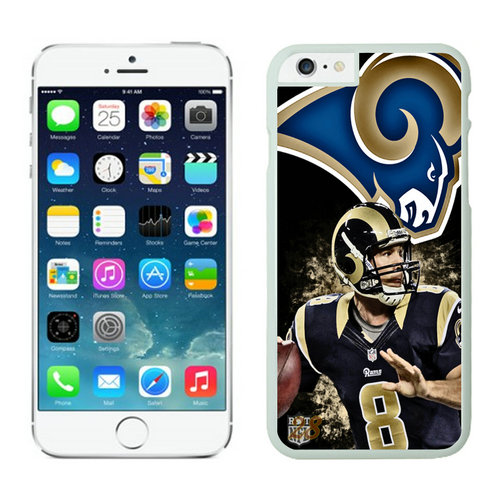 St.Louis Rams iPhone 6 Plus Cases White