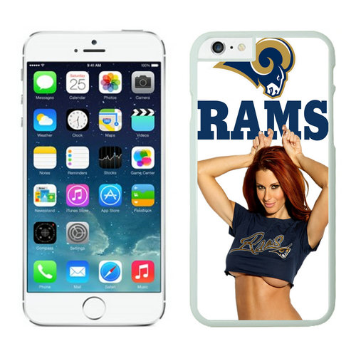 St.Louis Rams iPhone 6 Plus Cases White3