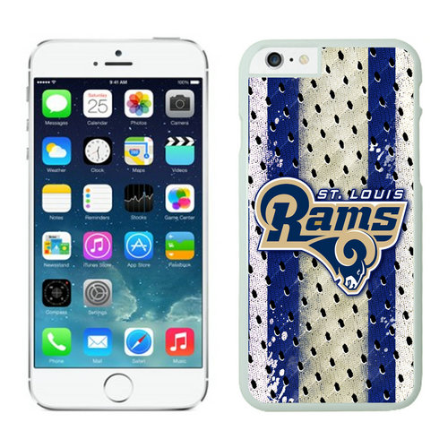 St.Louis Rams iPhone 6 Plus Cases White6
