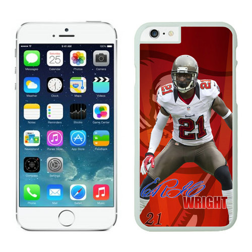 Tampa Bay Buccaneers iPhone 6 Plus Cases White