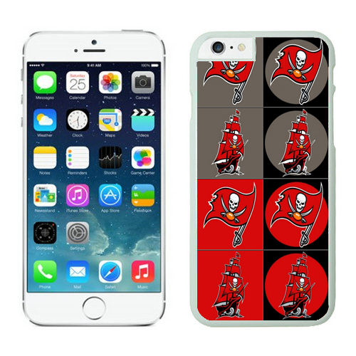 Tampa Bay Buccaneers iPhone 6 Plus Cases White7