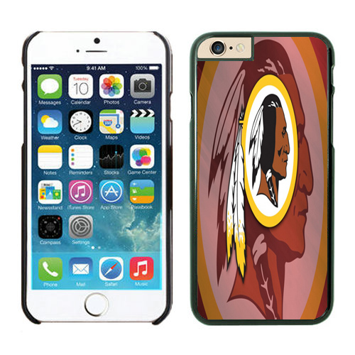 Washington Redskins iPhone 6 Plus Cases Black2 - Click Image to Close