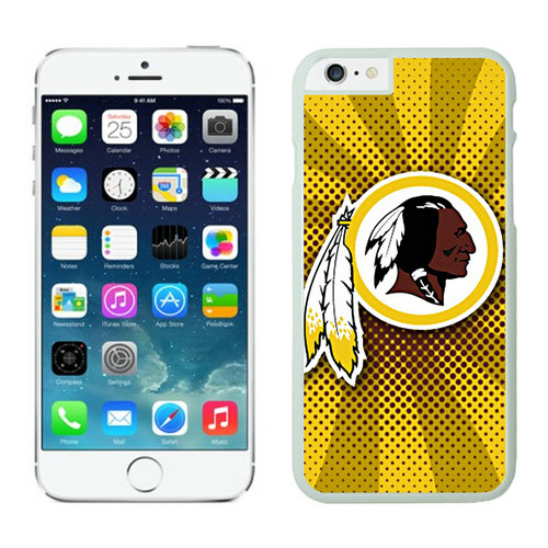 Washington Redskins iPhone 6 Plus Cases White - Click Image to Close