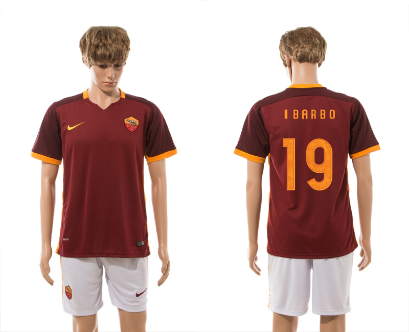 2015-16 Rome 19 IBARBO Home Jersey