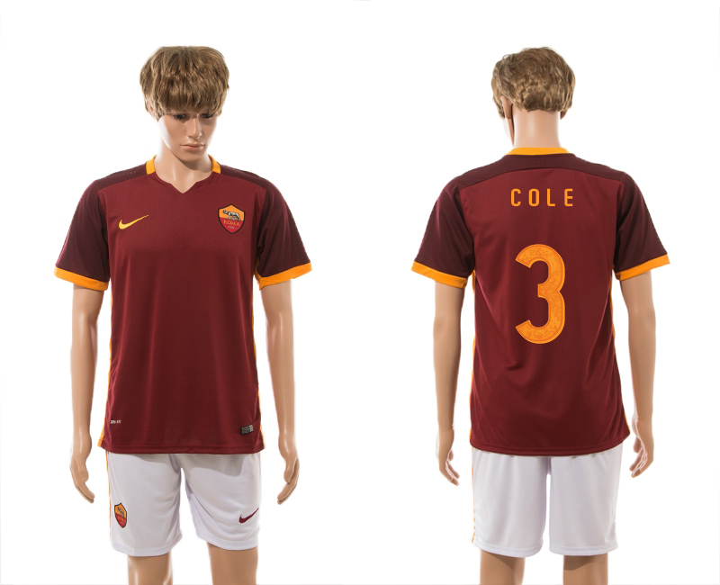 2015-16 Rome 3 COLE Home Jersey