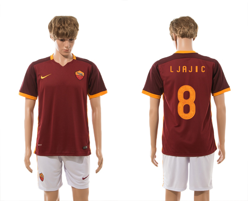 2015-16 Rome 8 LJAJIC Home Jersey 2015-16 Rome 8 LJAJIC Home Jersey