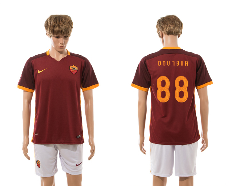 2015-16 Rome 88 DOUMBIA Home Jersey