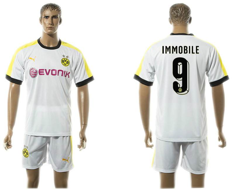 2015-16 Dortmund 9 IMMOBILE Third Away Jersey