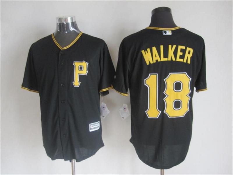 Pirates 18 Walker Black New Cool Base Jersey