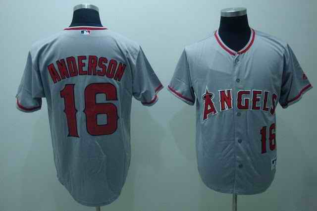 Angeles 27 Anderson Grey Jerseys