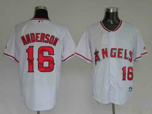 Angeles 27 Anderson White Jerseys