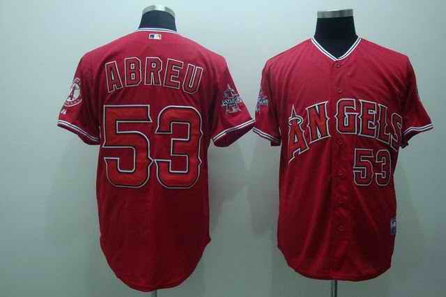 Angeles 53 Abreu red jerseys