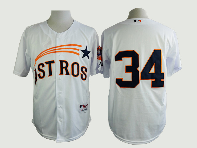 Astros 34 Ryan White M&N Jersey