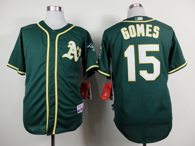 Athletics 15 Gomes Green Jerseys