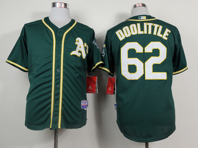 Athletics 62 Doolittle Green Cool Base Jerseys