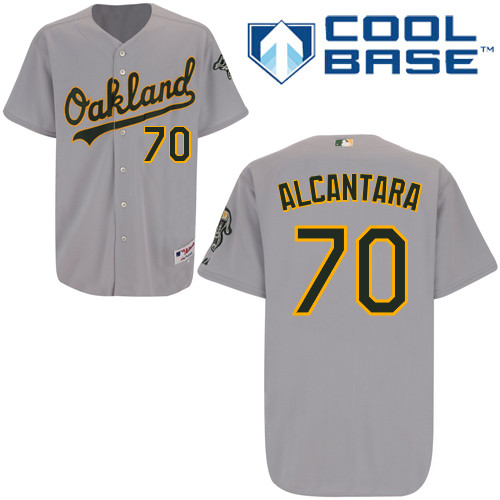 Athletics 70 Alcantara Grey Cool Base Jerseys