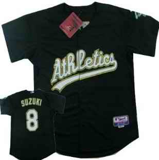 Athletics 8 Suzuki black Jerseys Athletics 8 Suzuki black Jerseys