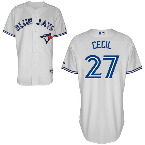 Blue Jays 27 Cecil White Cool Base Jerseys