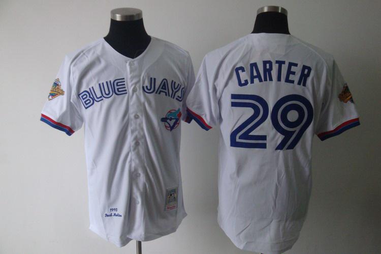 Blue Jays 29 Carter white m&n Jerseys Blue Jays 29 Carter white m&n Jerseys