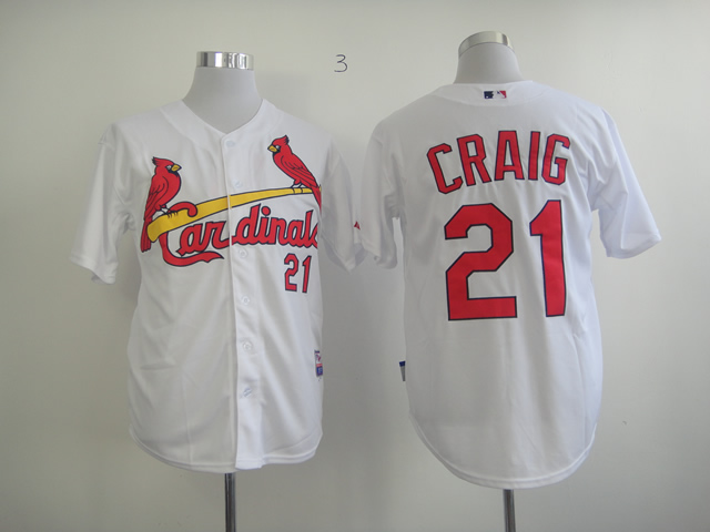 Cardinals 21 Craig White Jerseys
