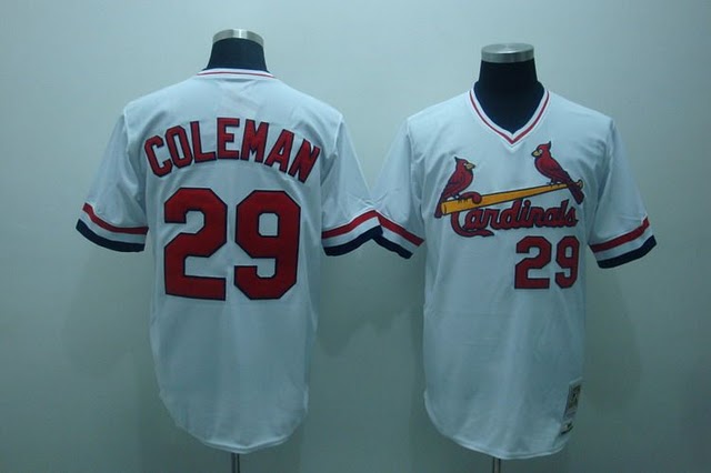 Cardinals 29 Coleman white jerseys